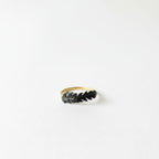 Real Fern Leaf Silver Ring, Handmade Minimalist Jewelry, Organic Forest Band, Gift for Health & Growth, Eco Sustainable Sterling Silver 925