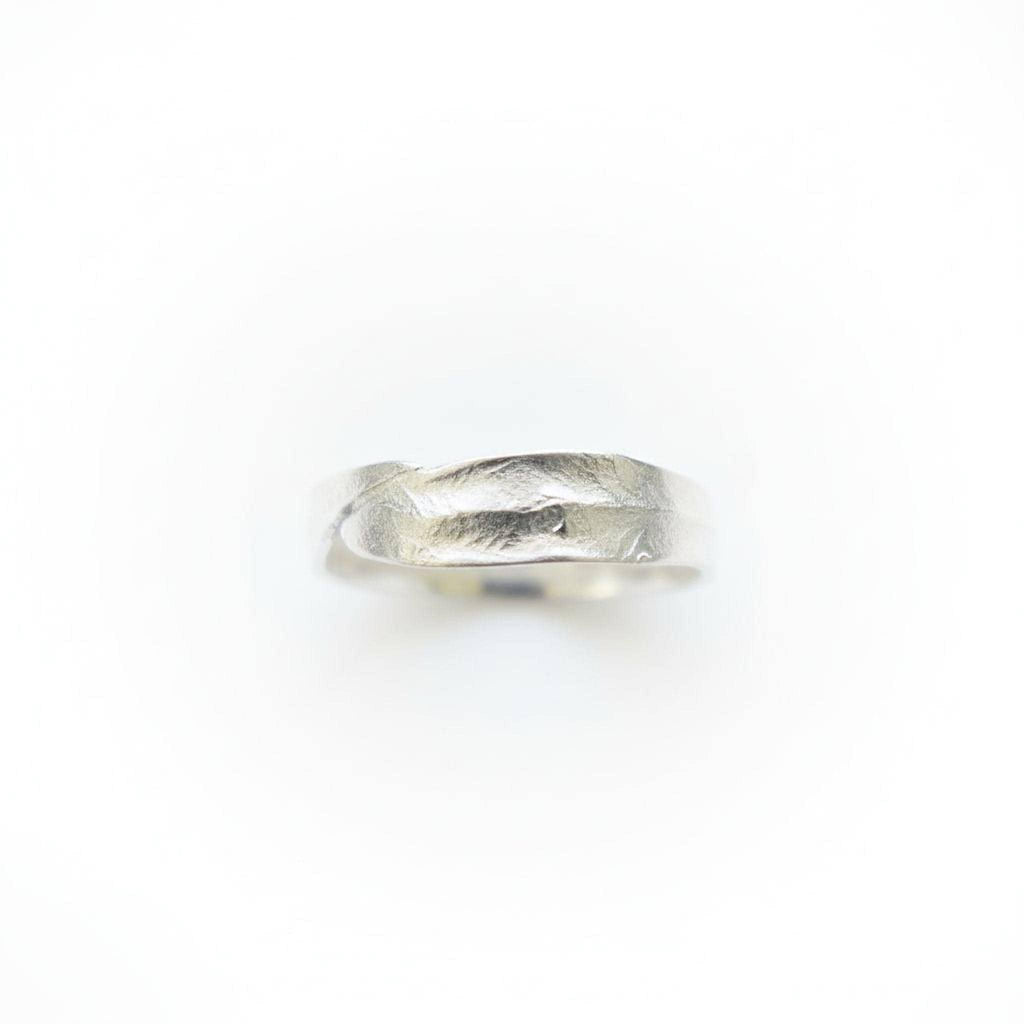 Real Olive Leaf Silver Ring, Handmade Minimalist Jewelry, Organic Tree Band, Gift for Victory & Health, Eco Sustainable Sterling Silver 925