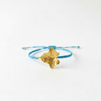 Adjustable eco Bracelet, Sterling silver 925 Ivy Leaf, Natural Botanical Bracelet. Symbolism of  fidelity, eternal life, and resilience