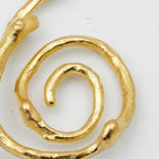 Botanical Necklace, Jasmine Twig Spiral with Adjustable Chain.(Sterling Silver 925 or 14k Goldplated).Symbol of love, hope, and sensuality