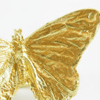 Real Butterfly Ring, 14K Gold Plated Brass, Handmade Nature Jewelry Gift for Women, Boho Fashion,Symbolizes immortality and transformation
