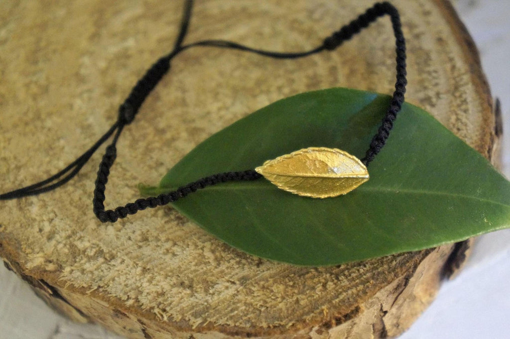 Real Rose leaf Bracelet, sterling silver 925. Nature Bracelet Rose Leaf Unisex Adjustable Bracelet.Roses are symbols of Love, Beauty