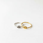 Real Coffee Bean Ring, Handmade Minimalist Jewelry, Organic Dainty Band, Gift for Health & Warmth, Gold or Sterling Silver 925 (Unisex)