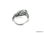 Real Juniper Branch Silver Ring, Handmade Minimalist Jewelry, Organic Forest Band, Gift for Health & Resilience, Sterling Silver 925