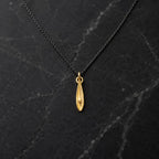 Real Olive Leaf Necklace, 14K Gold Plated Brass Pendant, Handmade Minimalist Jewelry Gift, Birthday Gift for Women, Boho Fashion Accessory