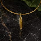 Botanical Olive Leaf Necklace, Pressed Flower Pendant . Crafted with care in recycled sterling silver 925. Symbol of peace ,protection