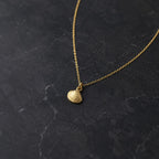 Real Sea Shell Pendant, Handmade Minimalist Jewelry, Organic Beach Necklace, Dainty Gift for Protection & Vitality, Sterling Silver 925