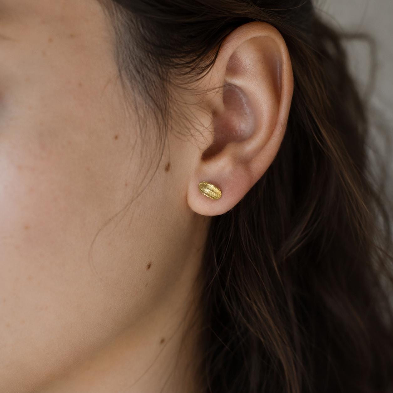 Real Olive Leaf Earrings, Handmade Nature Jewelry, Organic Tree Studs, Gift for Success & Longevity, Gold or Sterling Silver 925