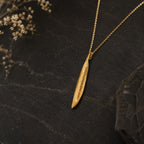 Real Olive Leaf Necklace, Handmade Minimalist Jewelry, Organic Tree Pendant, Boho Gift for Success & Health, Sterling Silver 925