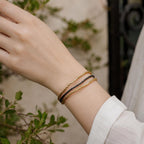 Real Pine Branch Bracelet, Handmade Nature Jewelry, Organic Minimalist Cuff, Gift for Protection & Longevity, Gold or Sterling Silver 925
