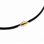 Gold Coffee Bean Bracelet, Handmade Minimalist Jewelry, Dainty Organic Gift for Coffee Lovers, Symbol of Energy, Sterling Silver 925